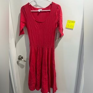 Dark pink/red LuLaRoe dress